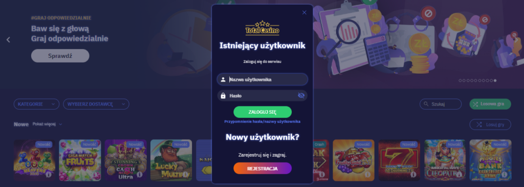 Total Casino Login